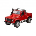 Miniature DEFENDER 90 pick-up rouge 1/16e