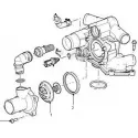 RANGE ROVER L322/SPORT 3.6 TDV8 THERMOSTAT RING - genuine