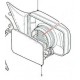 GLACE DE RETROVISEUR DE RANGE ROVER CLASSIC - COTE DROIT Land Rover Genuine - 1