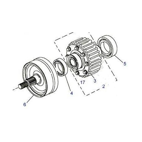 RANGE ROVER CLASSIC AND P38 VISCOUS COUPLING - OEM OEM - 1