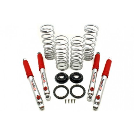 discovery 2 suspension kit by terrafirma - 2" lift medium duty springs with 3" 4 stage adjustable shock absorbers Terrafirma4x4 