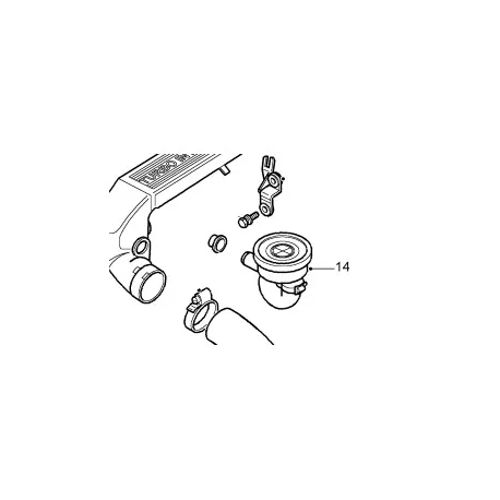 BREATHER FOR RANGE ROVER P38 2.5 TD