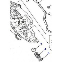 PISTON DE SOUPAPE DE SURPRESSION D'HUILE POUR TDI