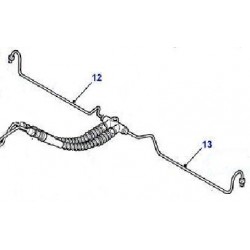 TUBE ASSY- LH BRAKE FOR DEFENDER Land Rover Genuine - 1