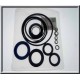 POWER STEERING SEAL KIT 3 BOLT - DEF / RRc Allmakes UK - 1