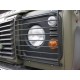 Grilles de feux avant noire Defender Allmakes UK - 1