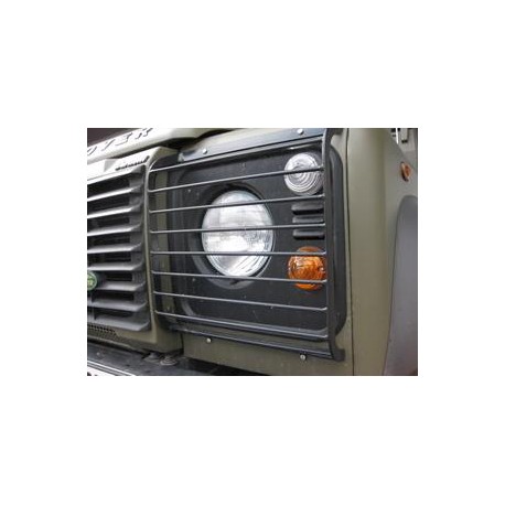 Grilles de feux avant noire Defender Allmakes UK - 1