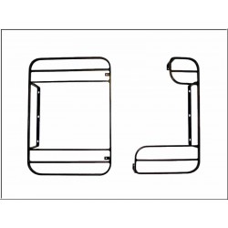 Grilles de feux arrière noires DEFENDER N1 Britpart - 1