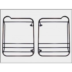 Grilles de feux arrière noires Defender N2 Allmakes UK - 1