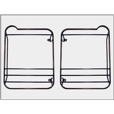 Grilles de feux arrière noires Defender N2 Allmakes UK - 1