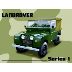 Land rover Serie I metal sign 30x40cm