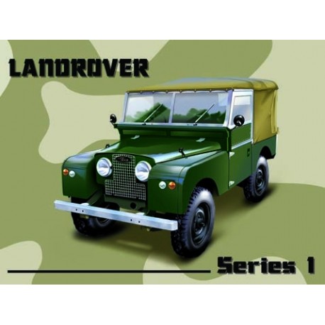 Land rover Serie I metal sign 30x40cm Plaques métal - 1