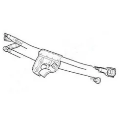 Tringlerie essuie-glace Freelander1