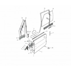 Fixed Dr Glass Land Rover Genuine - 1