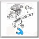 Durite air pour turbo RR P38 TD 1995 à 1998 Land Rover Genuine - 2