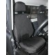 Waterproof seat covers - Black - 2 seats - Front DEF 90/110 Britpart - 1