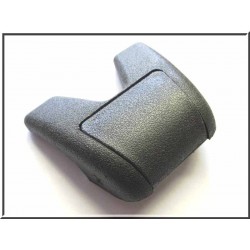 Crochet à fixer en plastique noir Best of LAND - 3