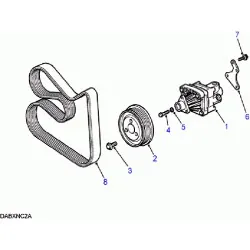Bracket pump support P38 2.5L Td