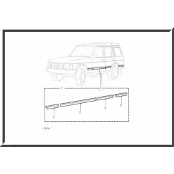 DISCOVERY 2 TD5/V8 rubbing strip set Land Rover Genuine - 2