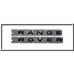 BLACK SELF-ADHESIVE LETTERS RANGE ROVER