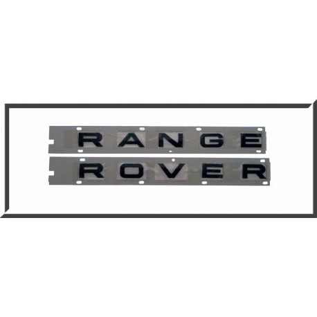 Lettres adhésives noires RANGE ROVER Best of LAND - 1