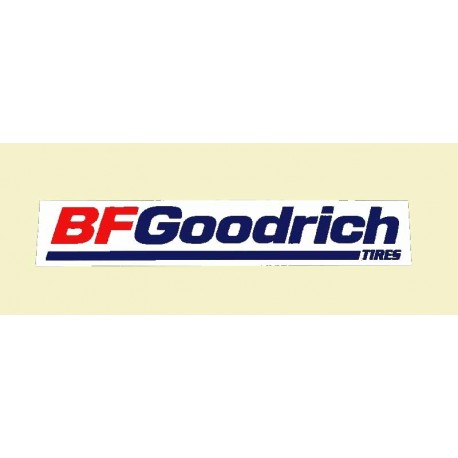 Sticker BF GOODRICH Tires - 4x20cm BF Goodrich - 1