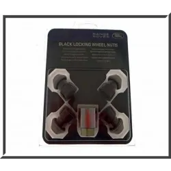 Black locking wheel nuts - RR Evoque