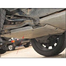 Ski avant alu 6mm pour carter moteur - DISCO 3 Britpart - 2