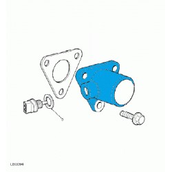 Elbow water housing Td5 - DEF/DICO II Allmakes UK - 2