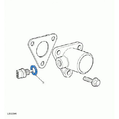 Joint capteur termperature TD5 - 300Tdi - 2L TD-TCIE Allmakes UK - 1