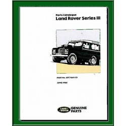 Parts catalogue Land Rover Series III