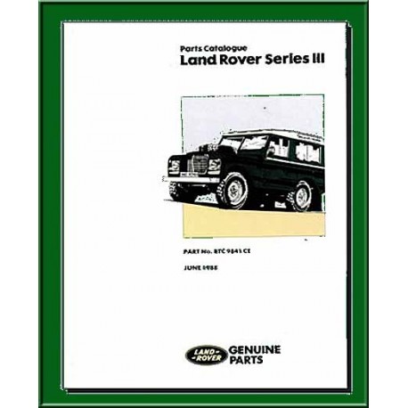 Parts catalogue Land Rover Series III Britpart - 1