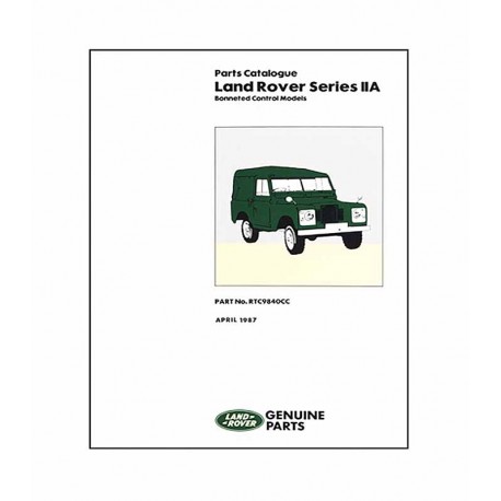 LAND ROVER PARTS CATALOGUE SERIES IIA Britpart - 1