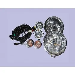 DEF SVX style lights + grille radiator Land Rover Genuine - 3