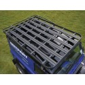 DEFENDER 90 ALUMINIUM BLACK ROOF RACK