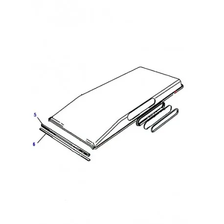 seal windscrren glazing DEFENDER 90/110/130