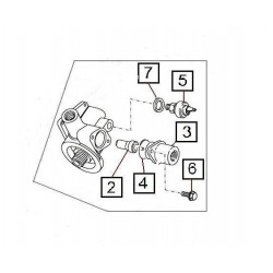 200TDI Oil filter adaptor - LAND ROVER genuine Land Rover Genuine - 1