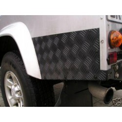 Black rear wing protector Def 110