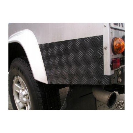 Black rear wing protector Def 110 Bearmach - 1