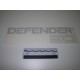 Defender 90 silver sticker - GREY Land Rover Genuine - 1