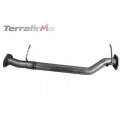 SS Mid pipe replacement exhaust Disco TD5 Terrafirma4x4 - 1