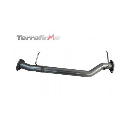 SS Mid pipe replacement exhaust Disco TD5 Terrafirma4x4 - 1