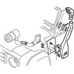 Def 200Tdi & TD Safari raised air intake Safari - 2