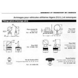 Rail Aéro 1m seul, sans attache. Best of LAND - 3