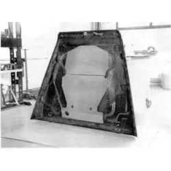 SPARE WHEEL CARRIER FOR DEFENDER TD5 BONNET Best of LAND - 3