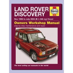 DISCOVERY TD5 / V8 Haynes manual