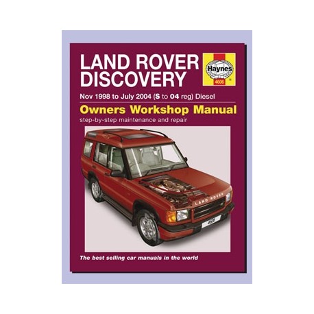 DISCOVERY TD5 / V8 Haynes manual Haynes - 1