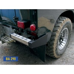 Defender rear corner bumper steps