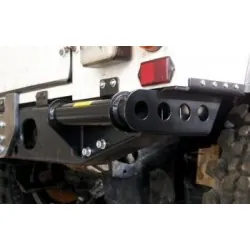 Defender tubular rear corner bumper steps Raptor 4x4 - 2