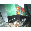 Defender rear corner bumper steps